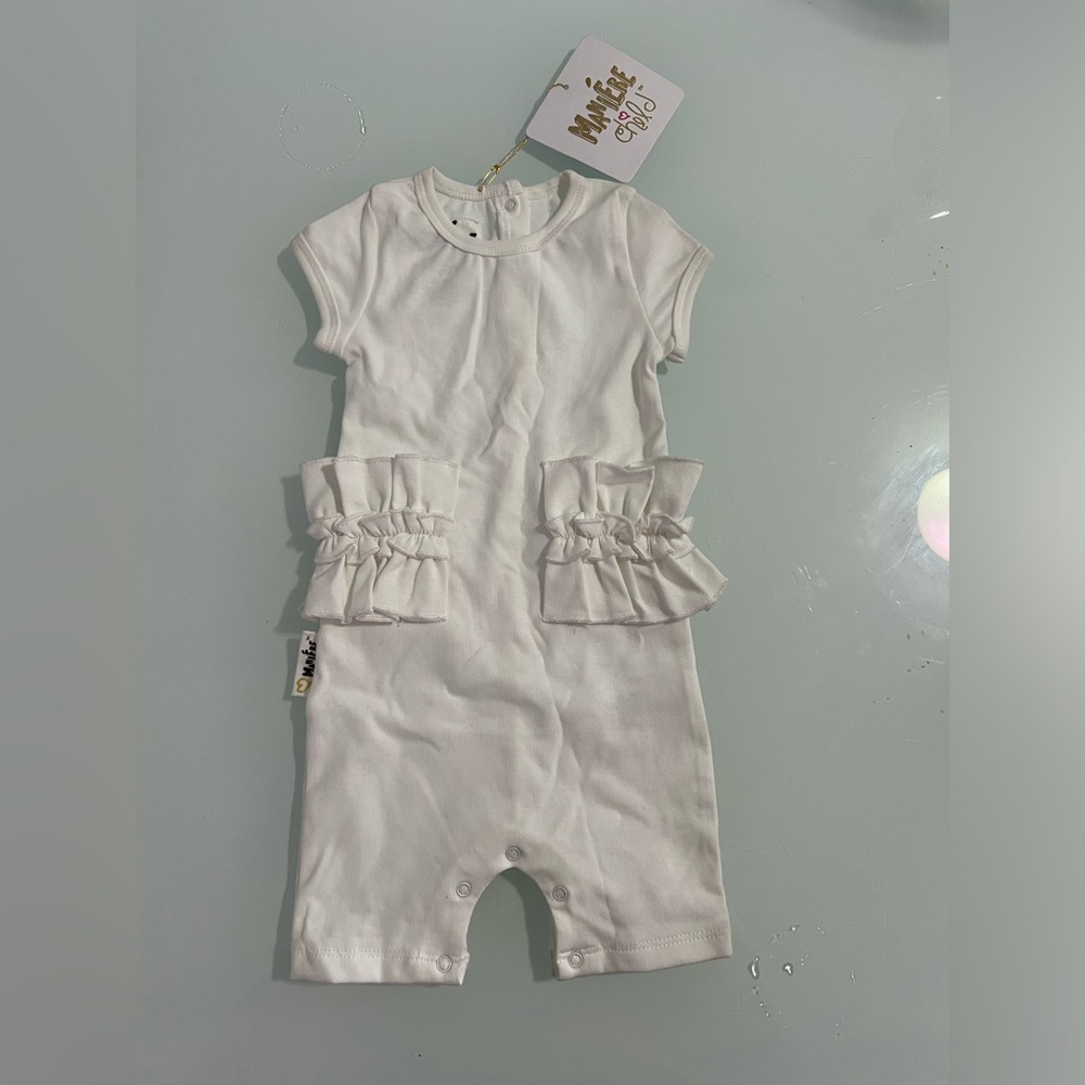 Maniere white Romper
